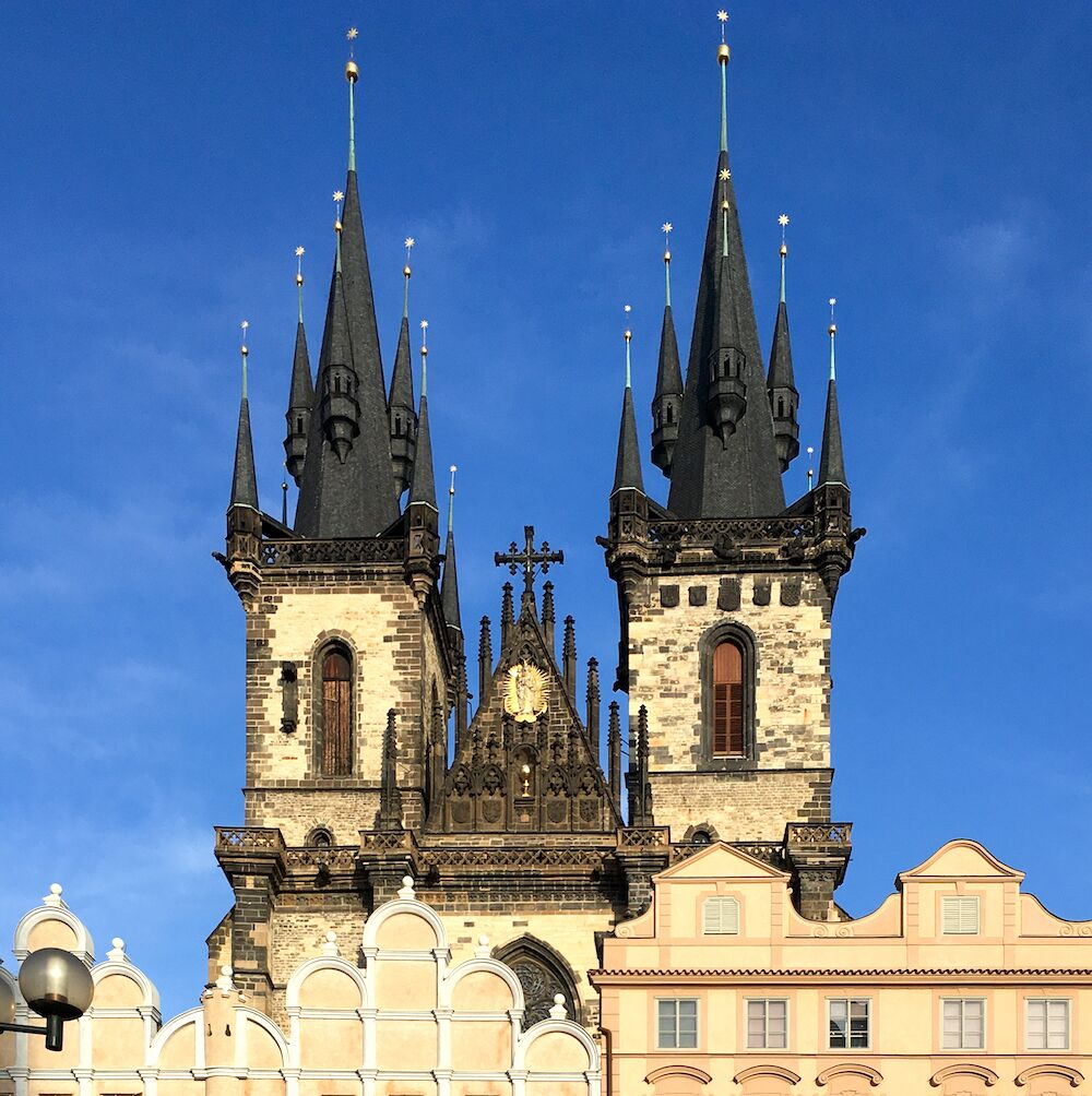 Historical building in Prague Old Town