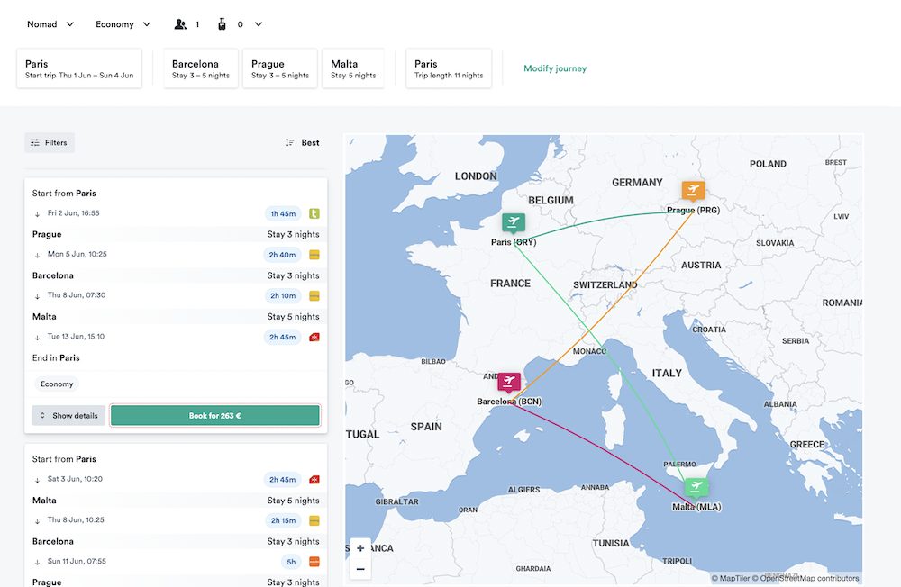 Choose the itinerary you like the most – Kiwi Nomad