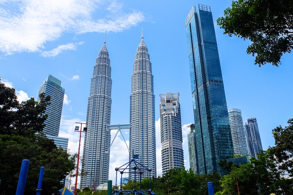 Petronas Towers in Kuala Lumpur