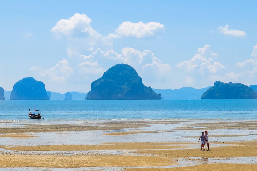 Tubkaek Beach in Krabi Province, Thailand