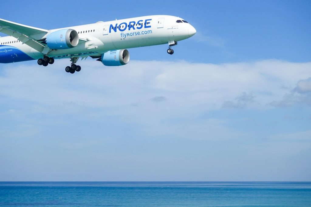 Norse Airplane Landing