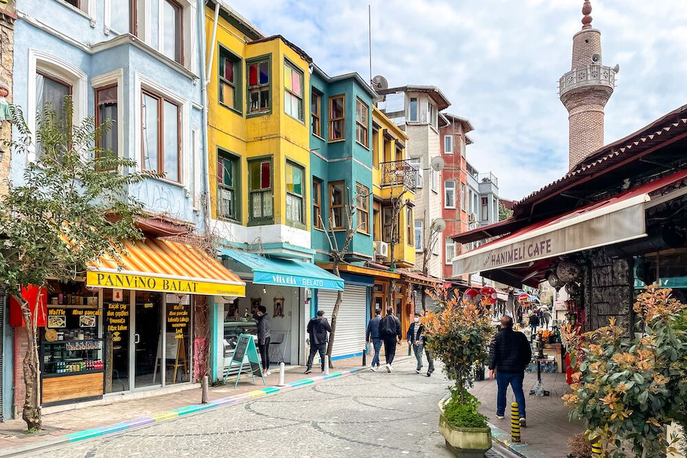 Historic neighborhood in Istanbul