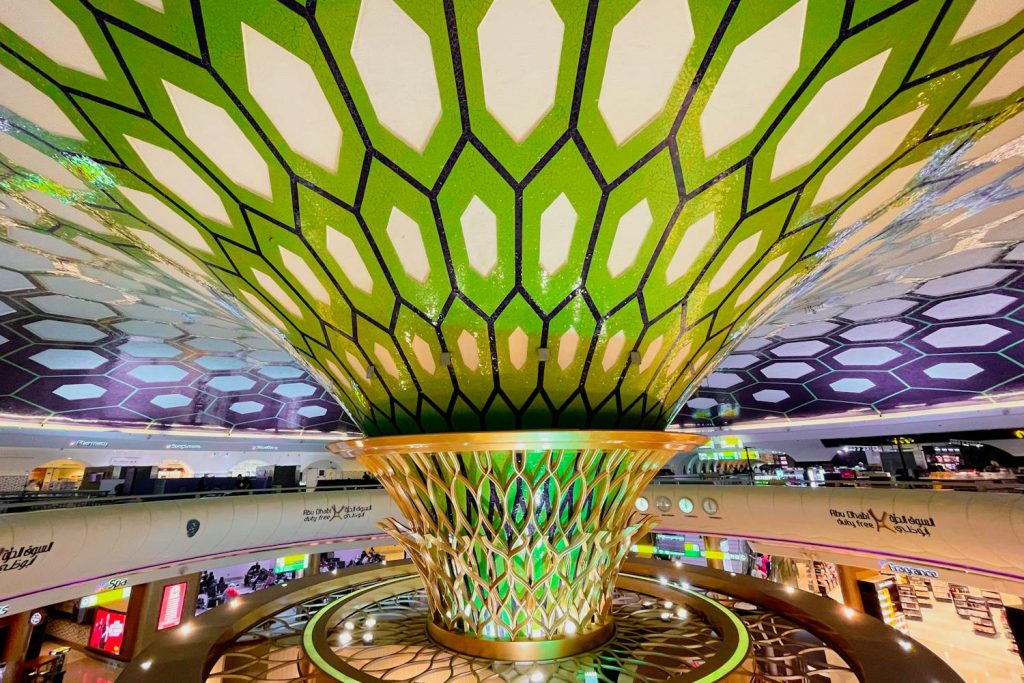 Architecture in Abu Dhabi International Airport