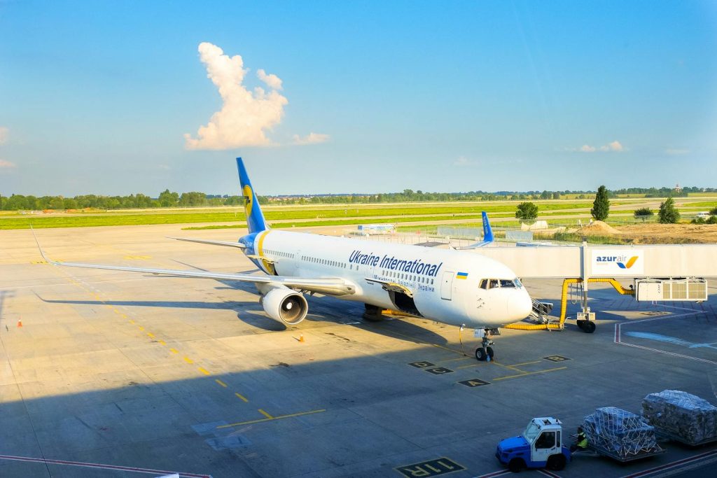 Ukraine International Airlines Plane